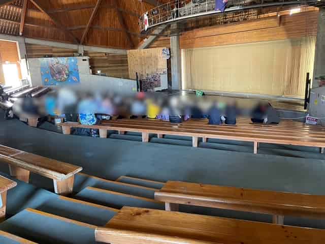 平日火曜日の混み具合