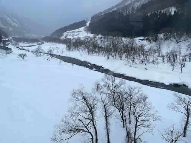 イメージ通りの雪国