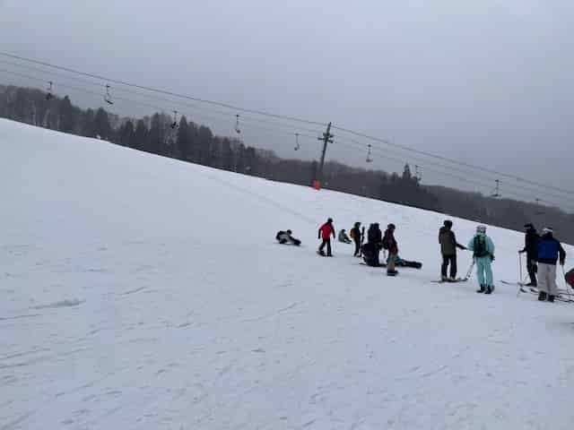 ロープウェイを降りたところ