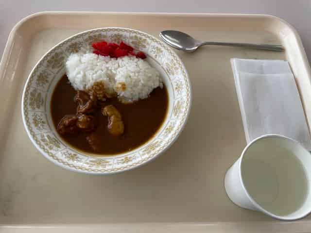 900円の小カレーライス