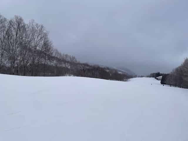 E1のゆるやかな坂