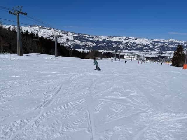N3長峰ランランコースで下まで