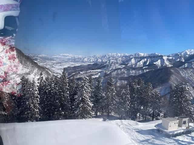 ゴンドラからの眺め