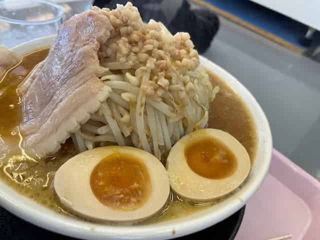 たか二郎ラーメン＋煮卵