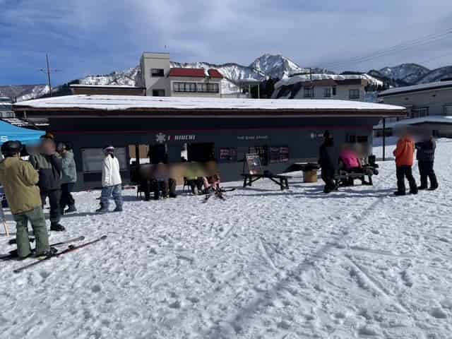 石打丸山スキー場の売店